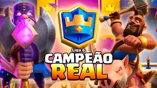 CHEGUEI AO CAMPEÃO REAL! 3 VITÓRIAS SEGUIDAS COM CORREDOR + EXECUTOR EVO | Clash Royale
