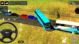 💥 New Euro Coach Bus Simulator Indonesia | Real Bus Driving 3D 🚍 Gameplay part 9