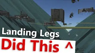 Kerbal Space Program: Landing Legs Did This ^