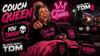 CouchQueen is officially in her element. 👑🎮