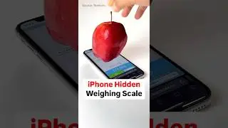 iPhone Hidden Weight Scale