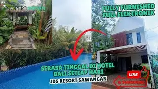 Gak Perlu ke Bali! Rumah di Sawangan Ini Berasa Staycation Tiap Hari (Full Furnished!)