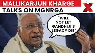 CWC Meet: Kharge Defends MGNREGA, Says Congress Won’t Let Gandhiji’s Legacy Die