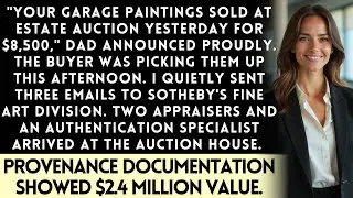Parents Auctioned My “Worthless” Paintings—Until a Sotheby’s Appraiser Brought the Records