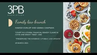 3PB Barristers Family Law Brunch March 2021