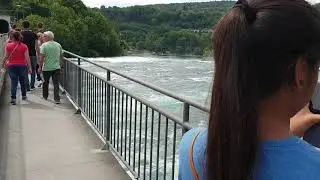 Rhinefall on the Swiss - German Border
