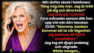Min Dotter Skrek ”Ring Mig Inte Mer!” – Jag Lade På I Tystnad