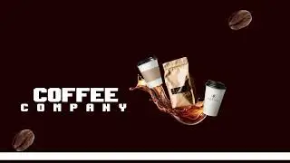 MY FIRST COFFEE AD VIDEO IN AFTER EFFECTS 