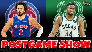 Detroit Pistons vs Milwaukee Bucks Postgame Show | Pistons Talk Podcast