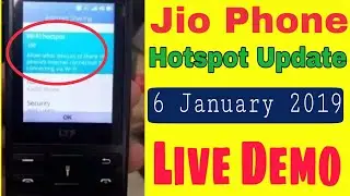 Jio Phone Hotspot Update | How to Use Hotspot in Jio Phone | Tech Advice