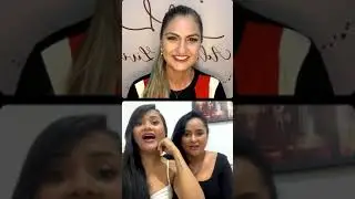 Muitas risadas, muita energia positiva e muita alegria na Live com @D&eacute;boraeGer&uacute;siaOficialDG#Karaoke