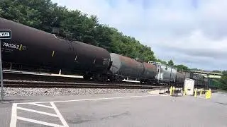 CSX 7247 & 831 with Q409 and Super Loud K5H