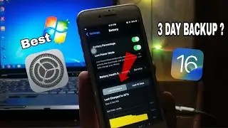 iPhone 8 Battery Backup 3 Days! 🔋 Sirf Ye 3 Settings Karke Dekho | iPhone Battery Life Increase