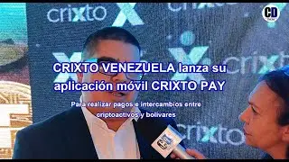 CRIXTO VENEZUELA lanza su aplicación móvil CRIXTO PAY