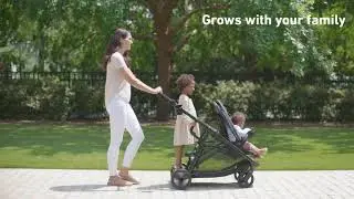 Graco Ready2Grow LX 2.0 Double Stroller, Clark #Shots