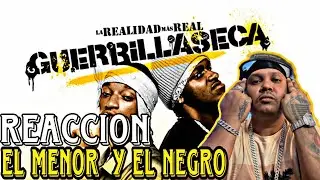 GUERILLA SECA - EL MENOR Y EL NEGRO - VIDEO LIRIC DAMELUUREACIONA #reke #rap #hiphop