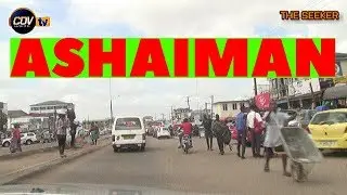 Ashaiman via Tema Motorway Roundabout, Ghana: Enjoy the ride with the Seeker.