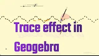 #Trace_effect_in_geogebra #geogebra #Animation #music #pole #climb