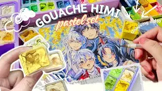 Unbox Gouache HIMI Set Màu Pastel | Lại Một Bộ Màu Giá Rẻ Cho Dân Vẽ Màu Gouache