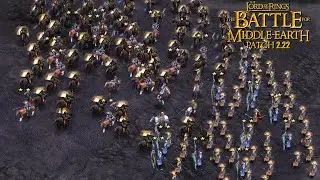 NURN | Battle for Middle Earth Gameplay | BFME PATCH 2.22