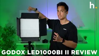Godox LED1000BI II LED Video Light | Unboxing & Review