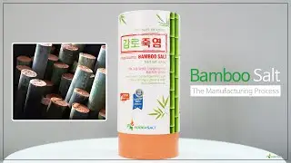 How to make bamboo salt in Korea.(The bamboo salt manufacturing process)