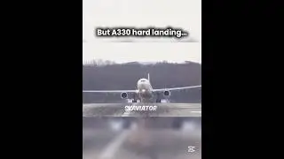 Hard A380 Landing isn&rsquo;t a problem&hellip; 😏 | But Hard A330 Landings: 🫨