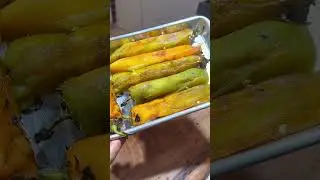 Hatch Chile Rellenos! #youtubeshorts #chilerelleno #reels #youtubechannel #easyrecipe #reels #chef