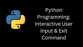 Python: Write a program that allows the user to input numbers until Exit is entered