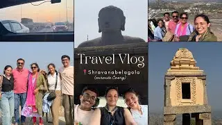 Visiting Vindyagiri Hill, Shravanabelagola🏞️| Bahubali Statue | Road Trip | Coorg | Travel Vlog | 4K