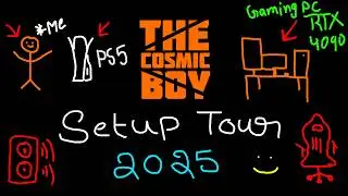 SETUP TOUR 2025 🔥 THE COSMIC BOY