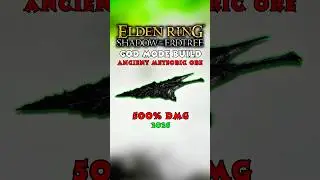 Most Insane DLC Build in 2026 🔥 Elden Ring Ancient Meteoric Ore Greatsword Build #eldenring