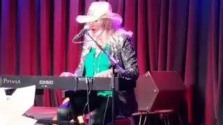 Cathy Richardson performs at The Venue in Aurora