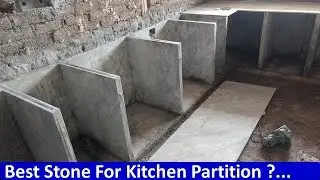Kitchen के Stone Partition में कौन से stone का उपयोग करें...