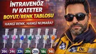 İV (İntraven&ouml;z) Katater | Boyut-Renk-Akış Hızı