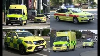 (Collection) Belgian Ambulances & EMS-unit in emergency responding