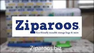 Easy Washing and Drying Ziparoos Reusable Bags