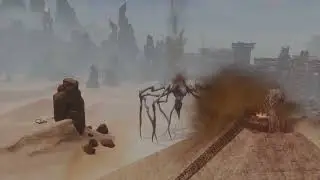 Conan Exiles - Zath trying to destroy the Pyramid of Yog