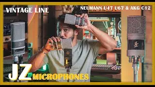 JZ MICROPHONES - V11 V47 V67 & V12 - Comparativa ¿Sonido clásicos? #NEUMANN U47 U67 o C12?