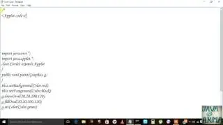 Applet in java  designing GUI