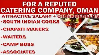 Reputed Catering job vacancy for Muscat Oman🇴🇲 2021// direct interview jobs for Oman #shorts