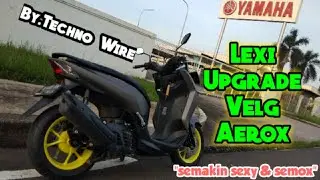 Модификация Yamaha Lexi с помощью дисков Aerox