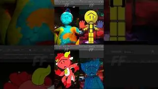 DOEY PLAYER SIMON & HUGGY EVOLVES - POPPY PLAYTIME 4