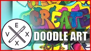 Drawing Doodle Art Like VEXX! - Sketchbook Series #4