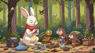 Benny the Brave Bunny's Night Adventure || Tiny Telly