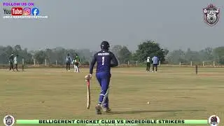 BELLIGERENT CRICKET CLUB vs INCREDIBLE STRIKERS, 15/11/2025, T30, 7 Oval Cricket Ground 