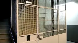 1945 KONE gated traction elevator (2007 mod by KONE) @ Vanha Talvitie 11, Helsinki, Finland