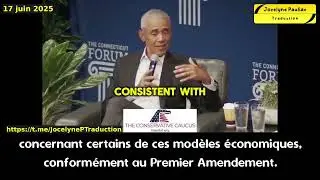 🇺🇸📣 Obama au forum du Connecticut 2025