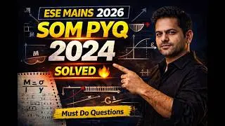 RPSC AEN MAINS | SOM | QUESTION PRACTICE | ESE PYQ 2024 PAPER SOLUTION