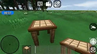How to use crafting table in mini block craft